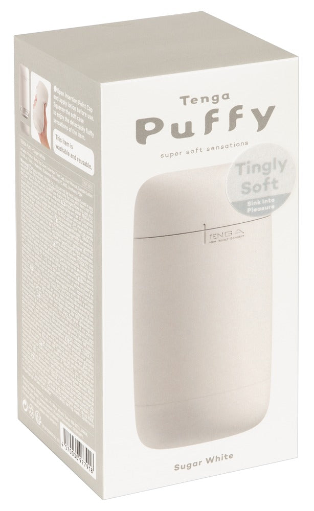 Masturbateur Puffy 16.5 cm – blanc | TENGA