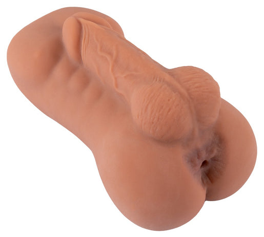 Masturbador RealMan 16 cm – nude oscuro | Realistixxx