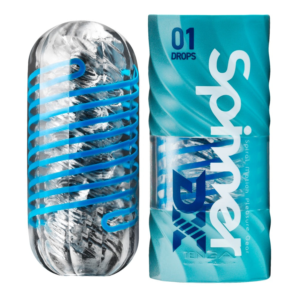 Masturbador Spinner DX 14 cm – transparente 50060400000 | TENGA