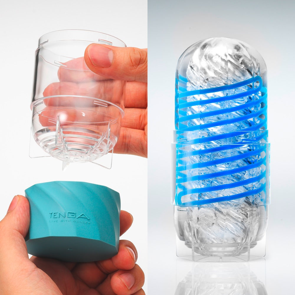 Masturbador Spinner DX 14 cm – transparente 50060400000 | TENGA
