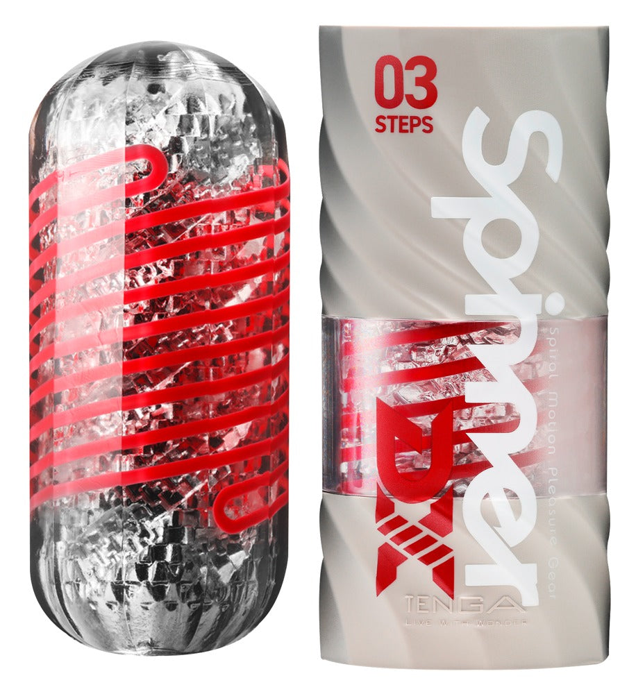 Masturbador Spinner DX 14 cm – transparente 50060660000 | TENGA