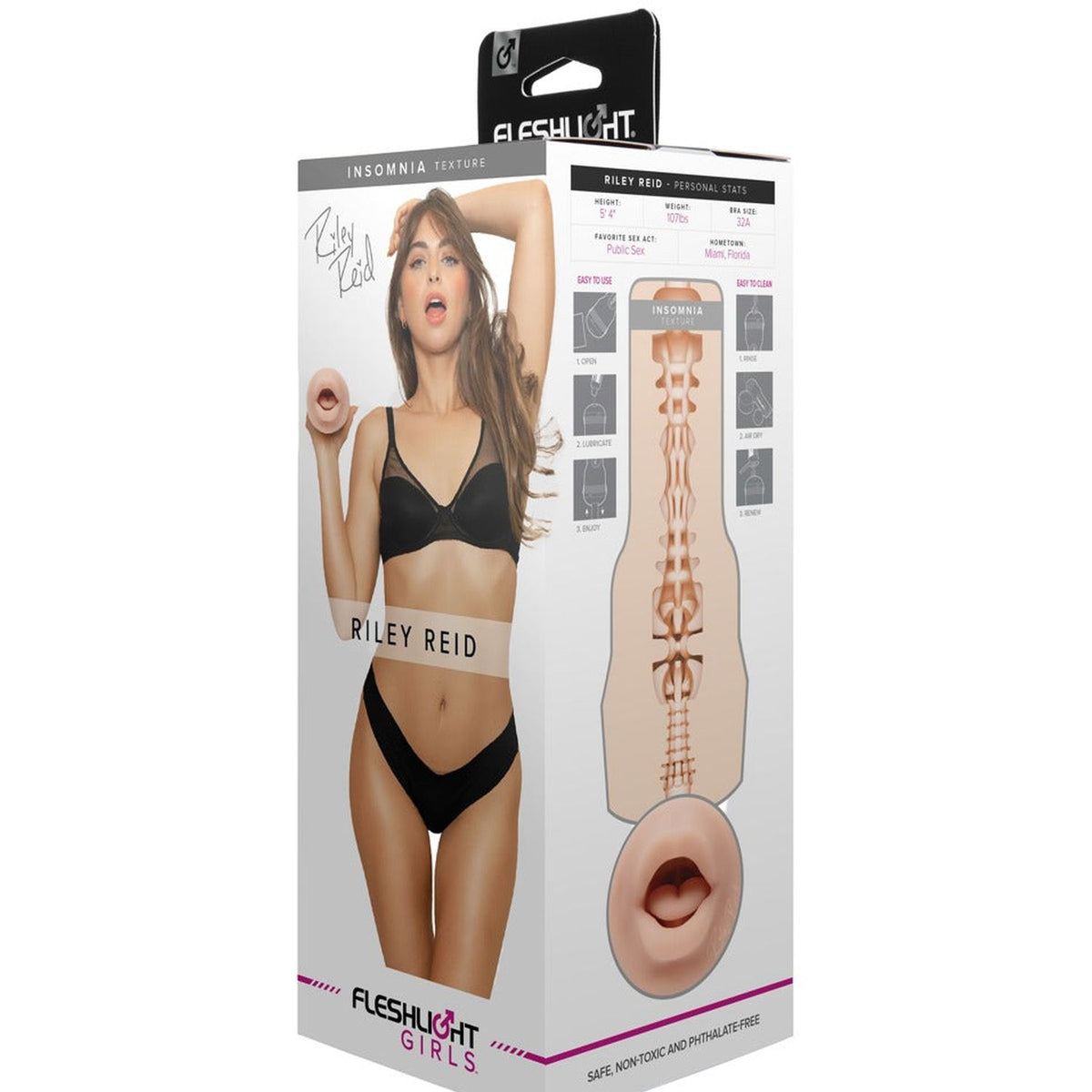 Masturbateur Riley Reid Insomnia 25 cm – nude | Fleshlight