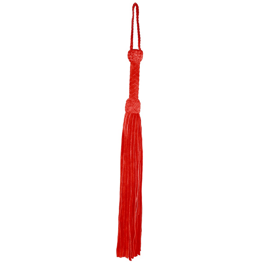 Frusta Suede Flogger – rossa | Prowler
