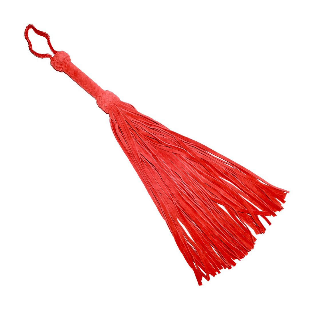 Frusta Suede Flogger – rossa | Prowler
