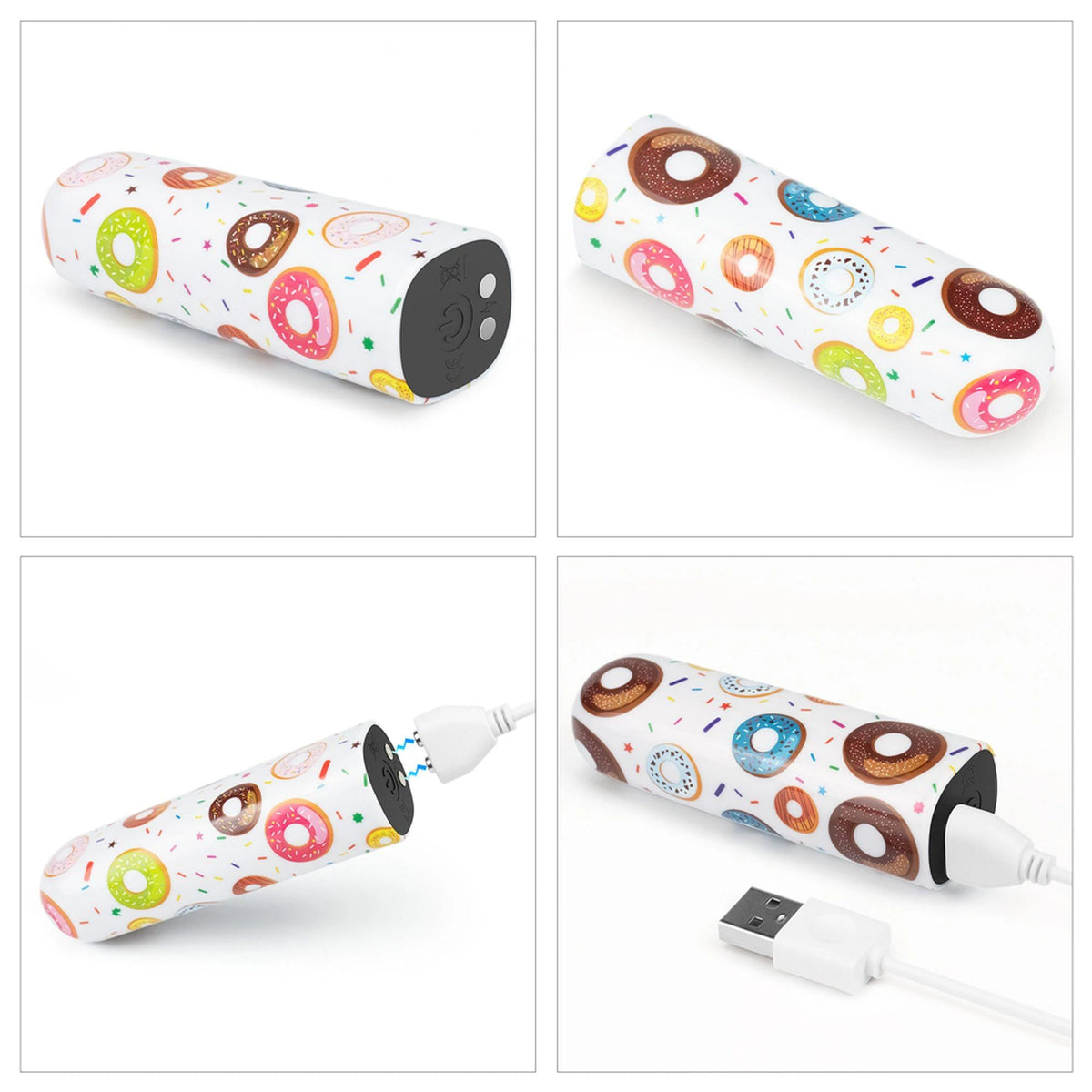 Mini vibromasseur Donut 8.5 cm – rechargeable | Lovetoy