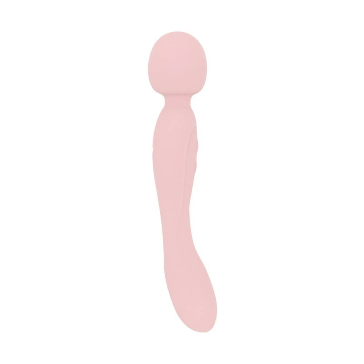 Wand massager Simi Sided 10 functions – rechargeable, double, pink | Good Vibes Only