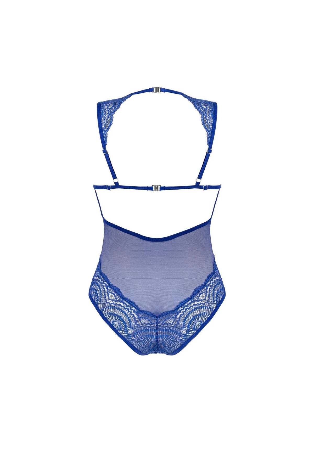 Body – in pizzo, trasparente, blu | Obsessive