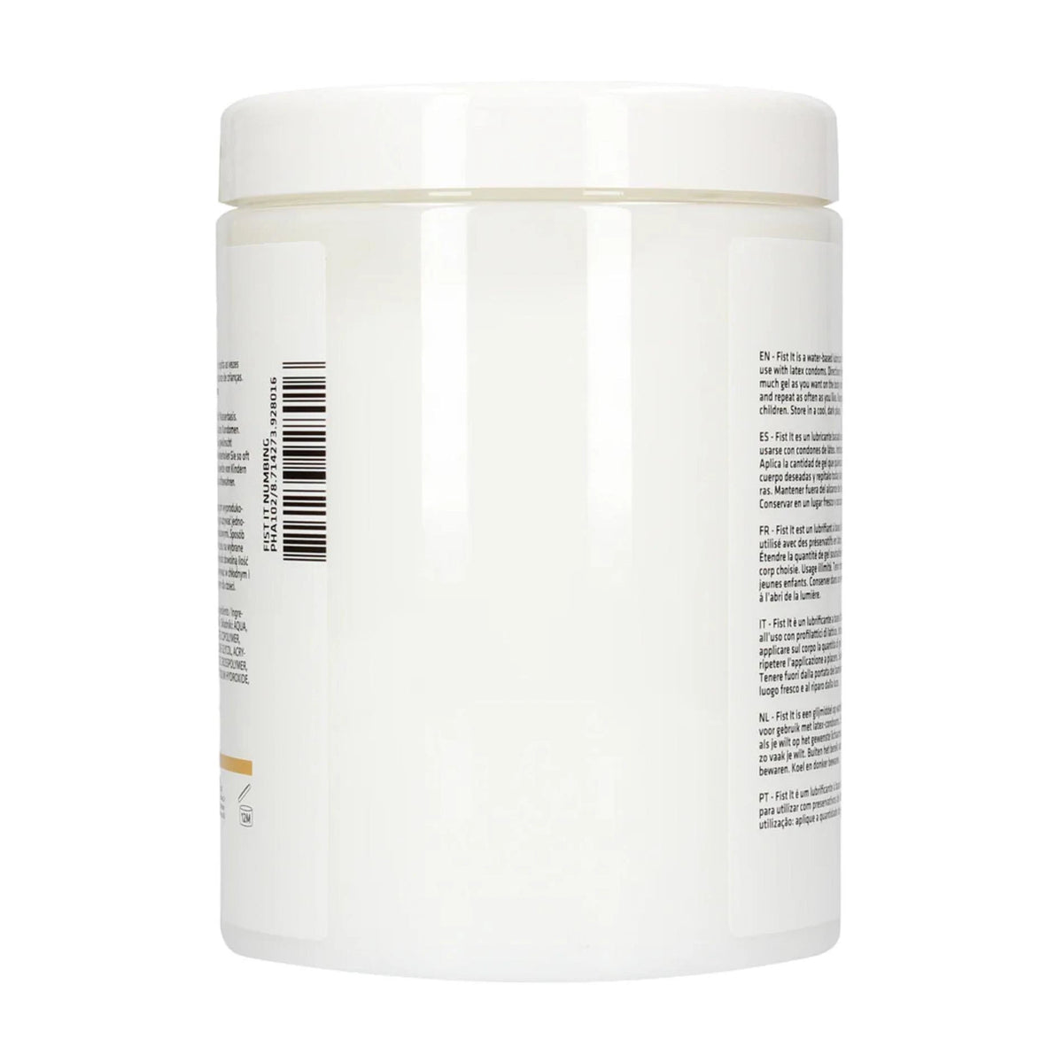 Lubrificante Numbing 1000 ml – à base de água | Fist It