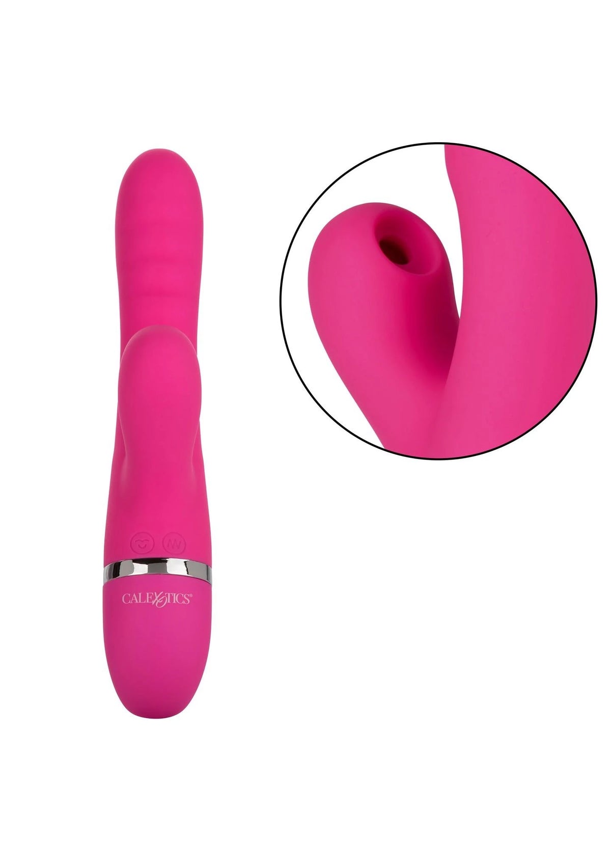 Vibratore rabbit Foreplay Frenzy Pucker 4 velocità – rosa | Calexotics