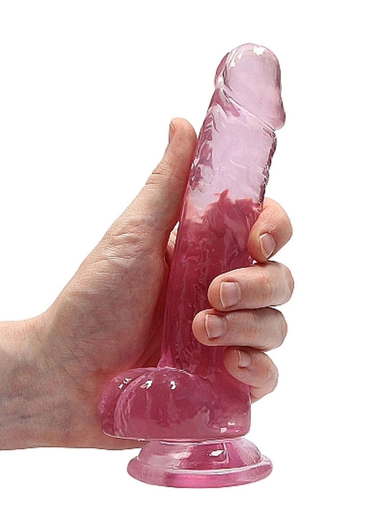 Realistic dildo 7″ 19 cm – with suction cup | RealRock