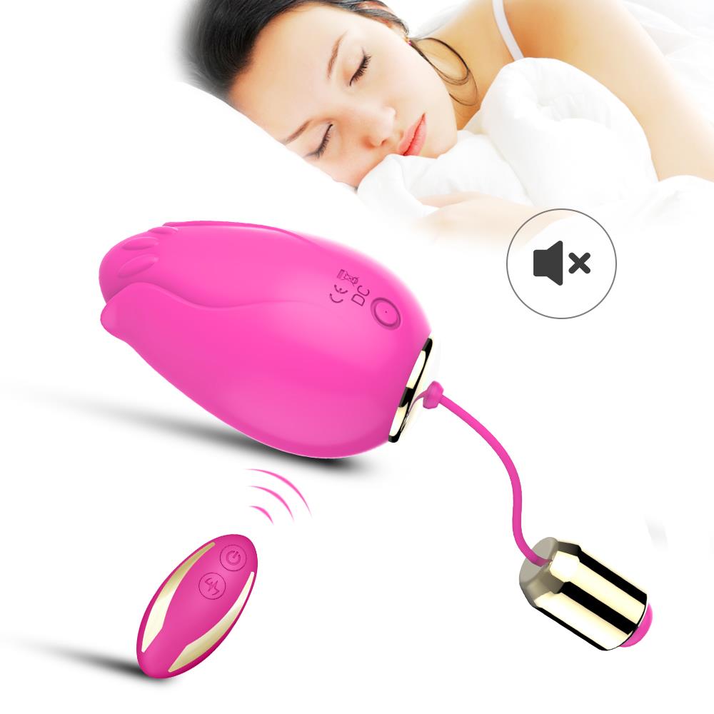 Ovetto vibrante Mandala 9 funzioni – con telecomando, ricaricabile, fucsia | Favorites