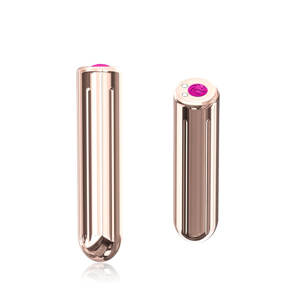 Mini vibratore Rock 9 funzioni – ricaricabile, rosa | Favorites