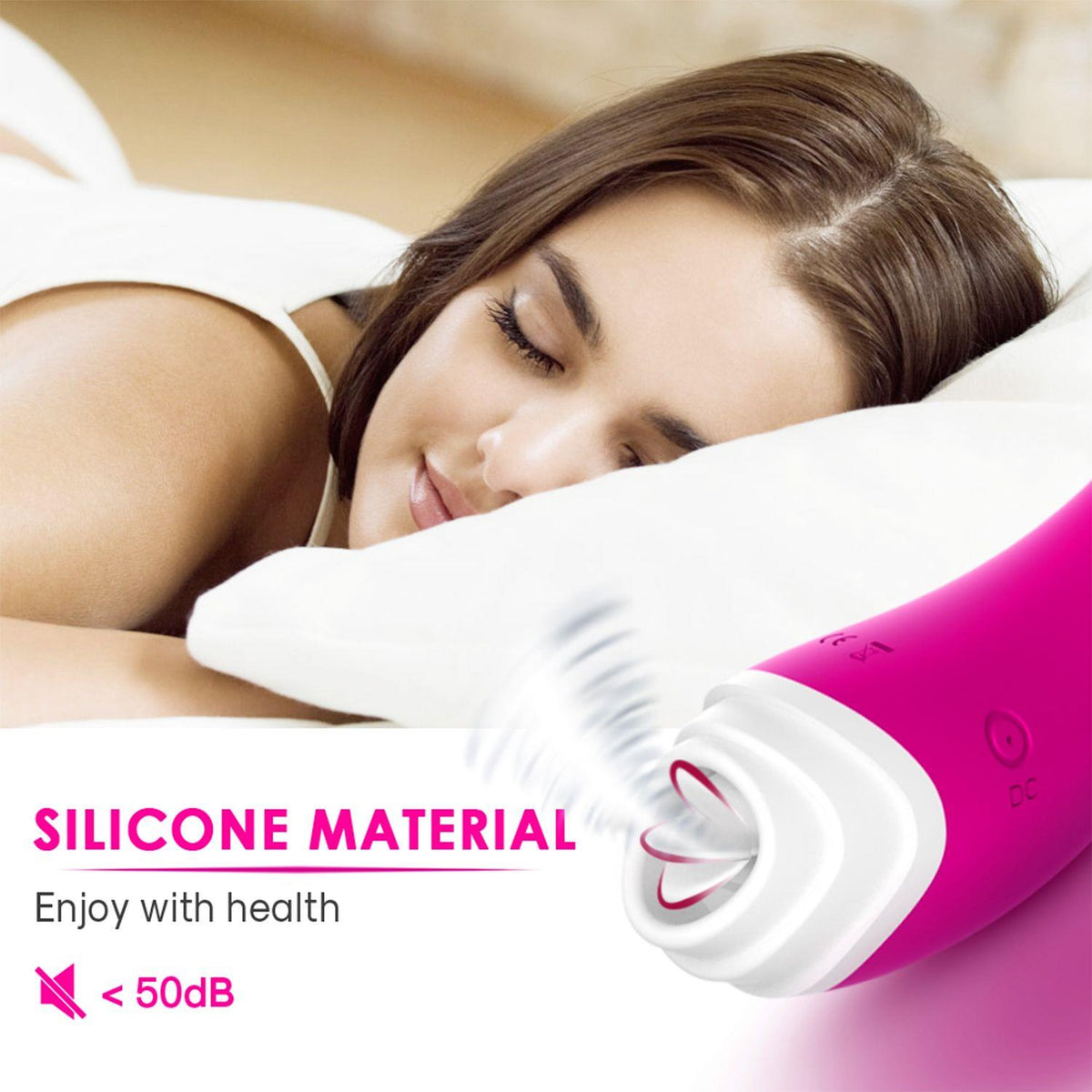 Stimolatore clitorideo Fairyland 9 funzioni – ricaricabile, fucsia | Favorites