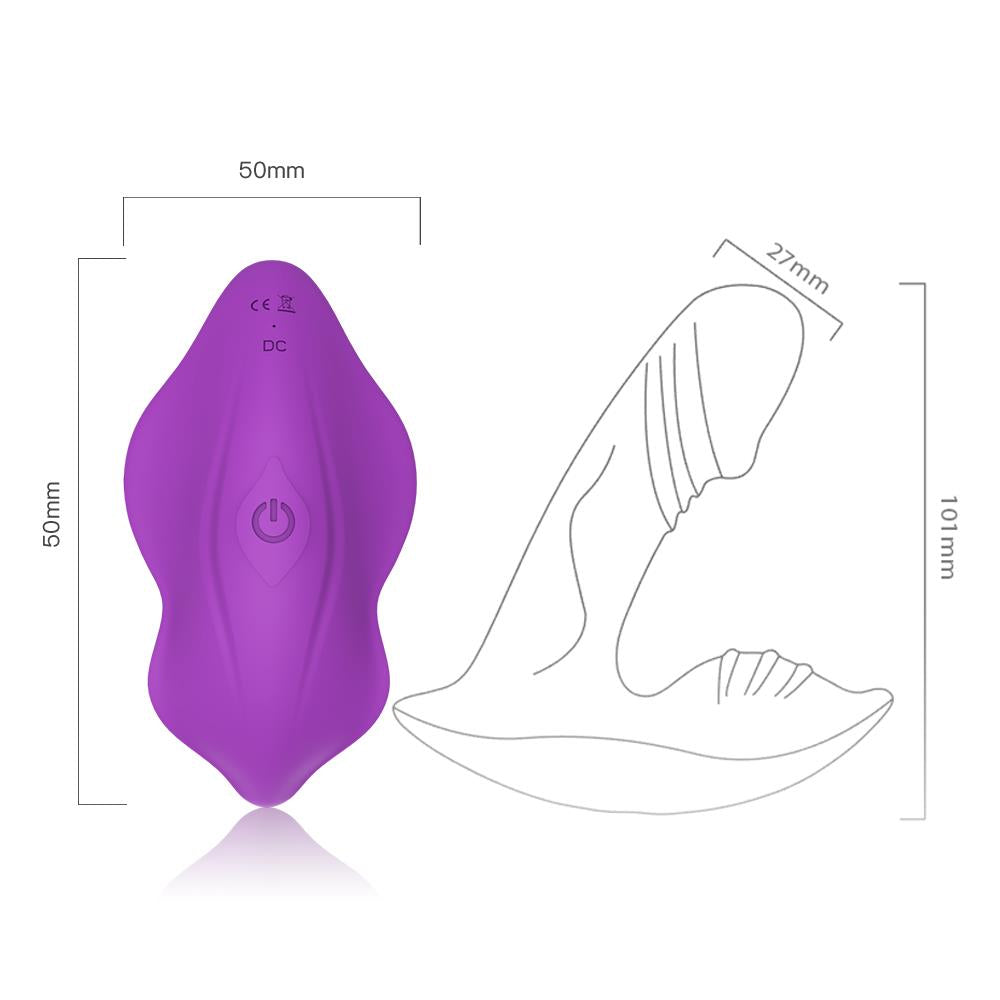 Vibrador punto G Whistle 9 funciones – con mando a distancia, recargable, morado | Favorites