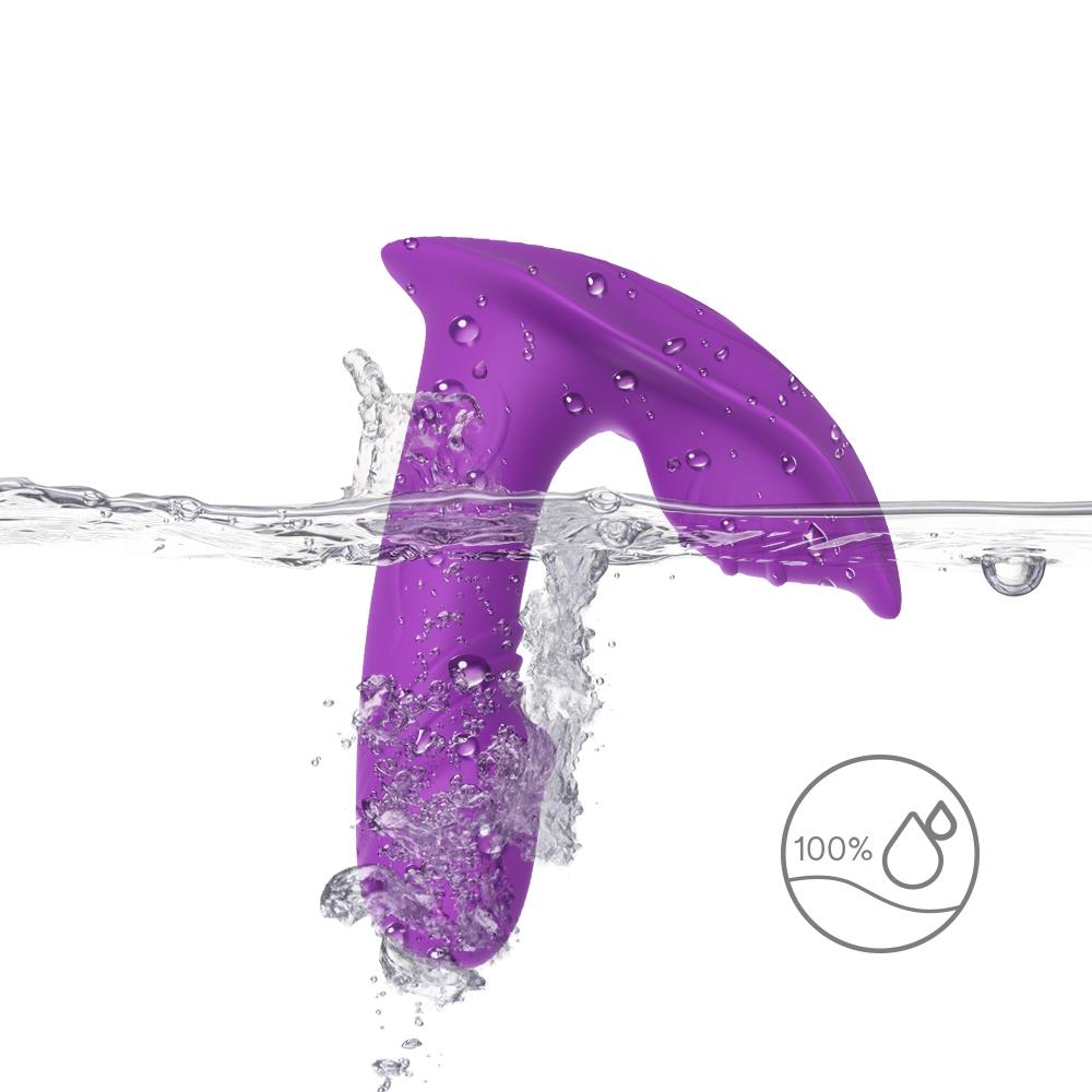Vibrador punto G Whistle 9 funciones – con mando a distancia, recargable, morado | Favorites