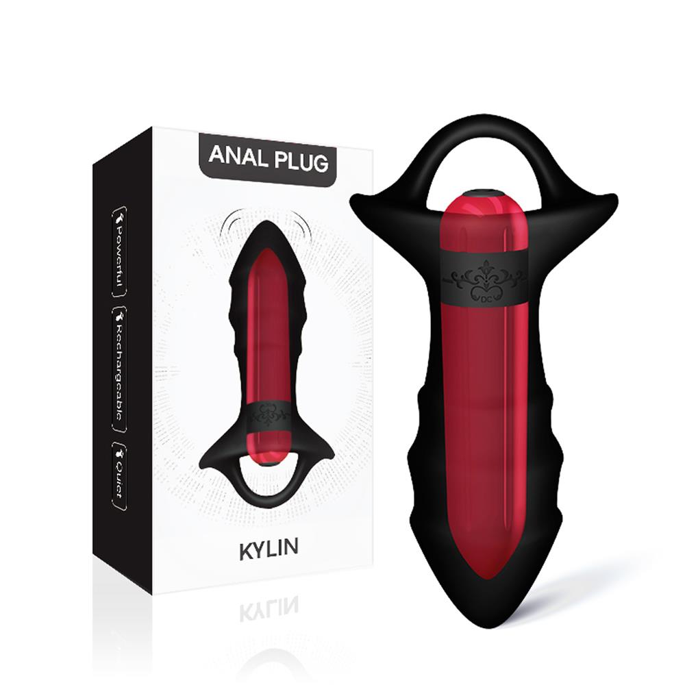 Plug anal Kylin 9 funciones – vibrador, recargable, morado | Favorites