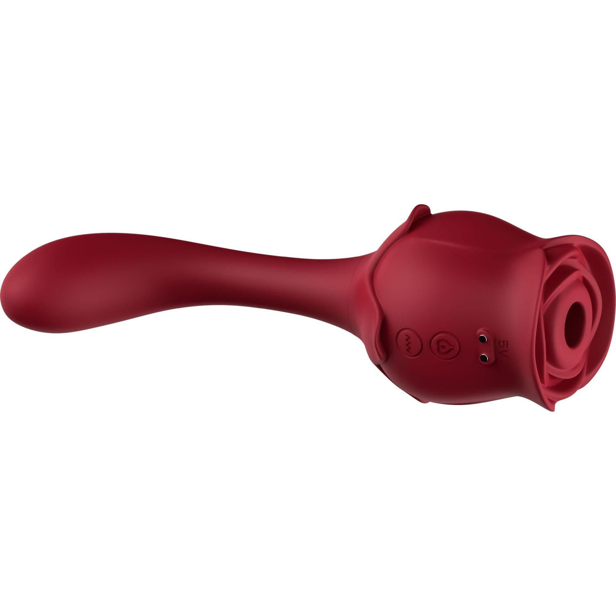 Estimulador de clitóris Blossom 9 funções – recarregável, vermelho | Favorites