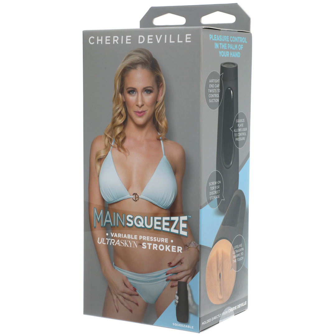 Masturbator Cherie DeVille Ultraskyn Vanilla 22.9 cm – hautfarben | Doc Johnson