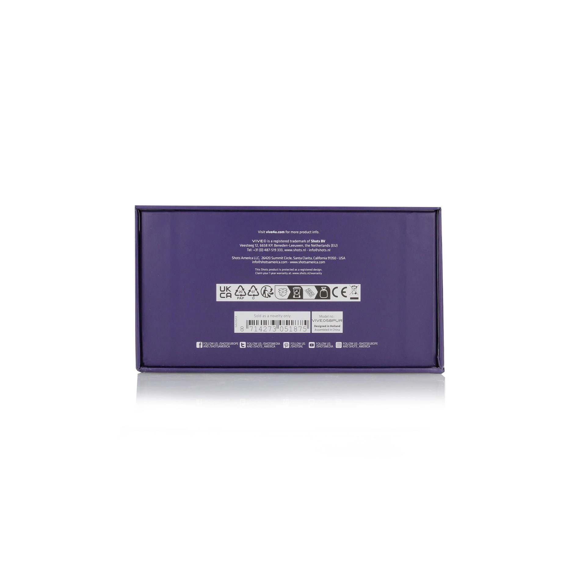Riko - Triple Motor Thumper with Advanced Finger Motion Pulse Wave Stimulator - Purple