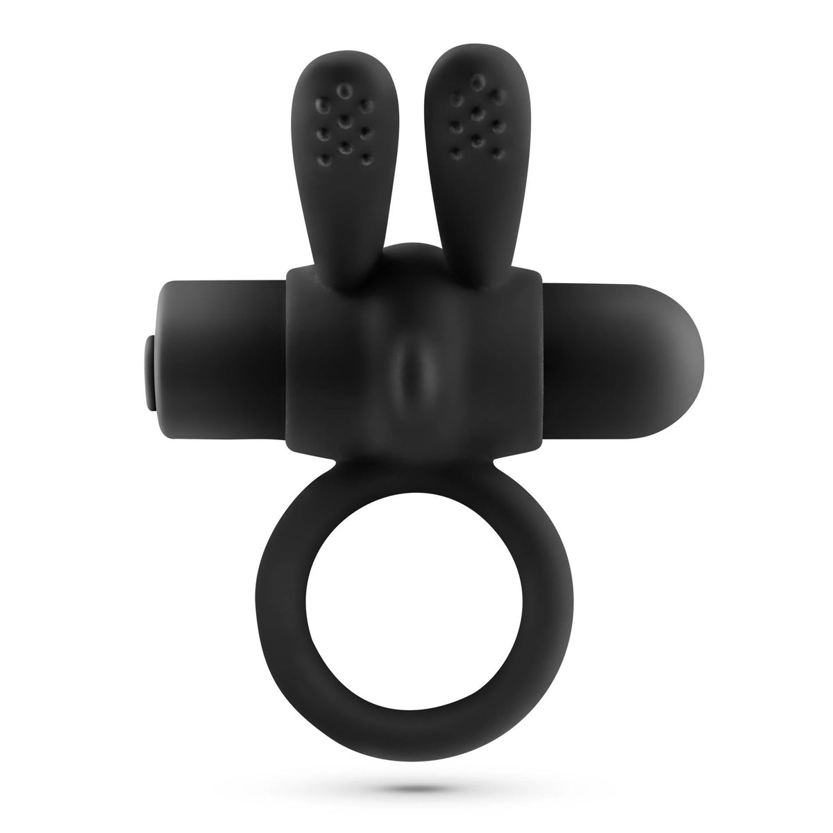 Anillo para el pene Nacho 10 funciones – con mando a distancia, vibrador, negro | Crushious