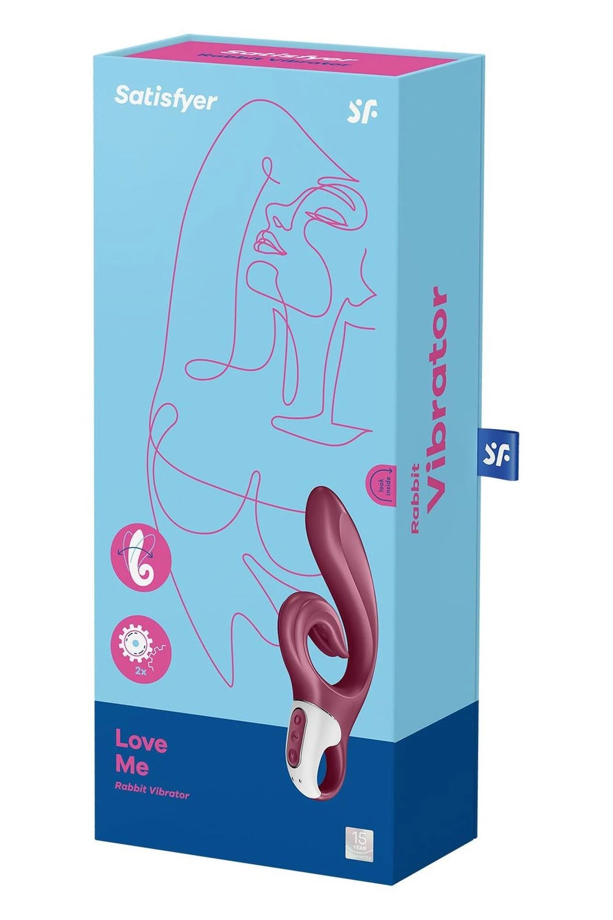 Vibrador ponto G – recarregável, vermelho 73-4036625 | Satisfyer