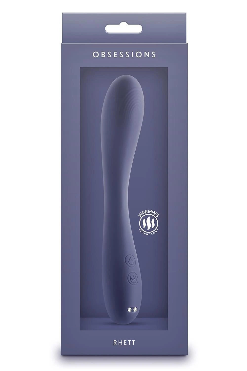 Vibromasseur point G Obsessions Rhett – bleu | NS Novelties