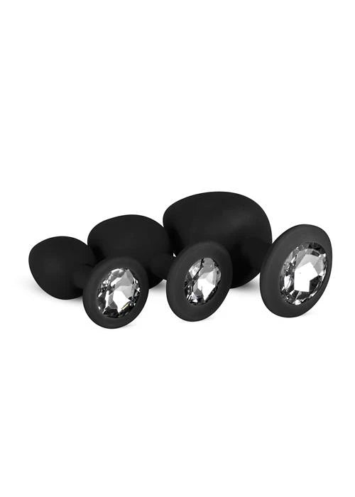 Plug-Diamond Plug Set-Noir