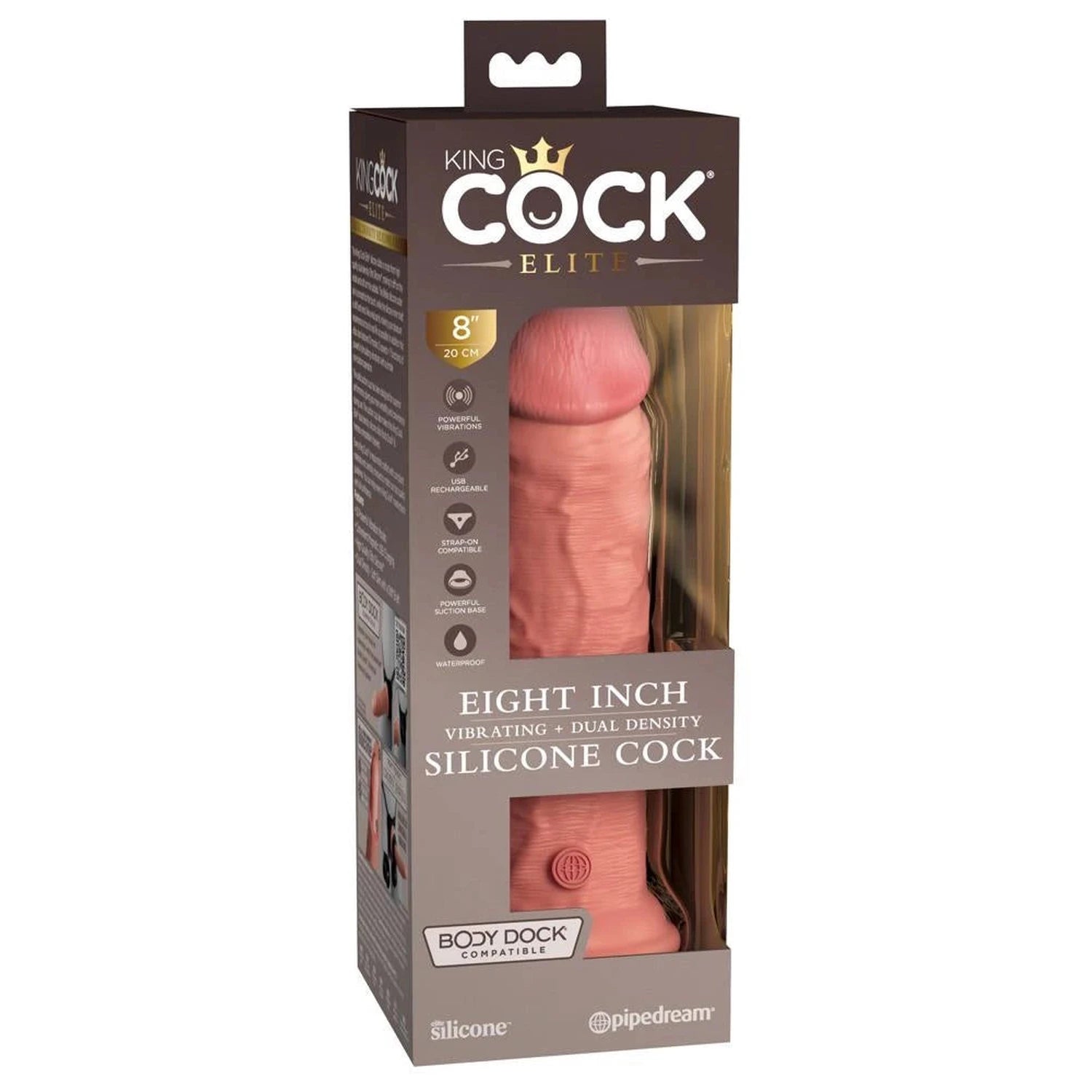 KCE 8 DD Cock à Lumière Vibrante