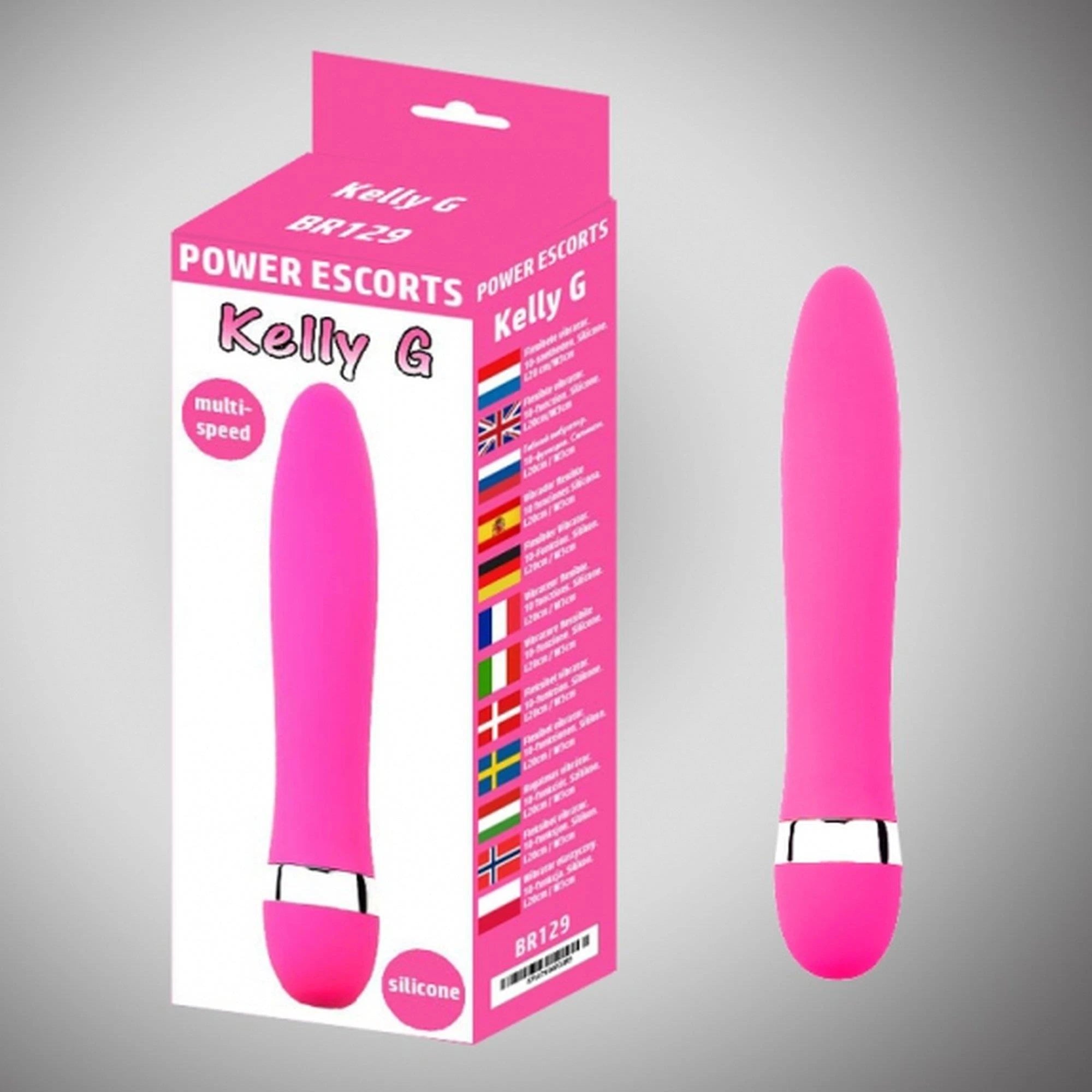 Kelly G rose vibro 18,5 cm / 7,3 inch
