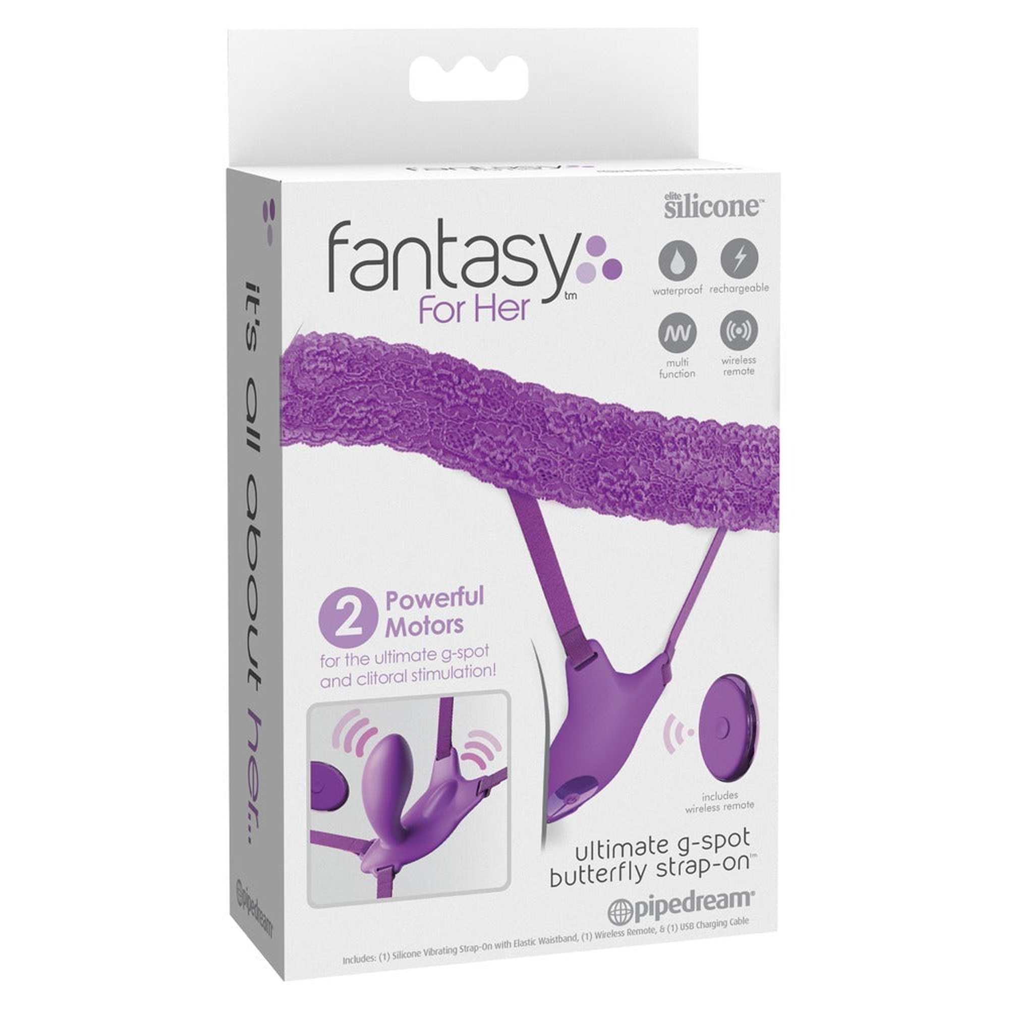 Ultimate G-Spot Butterfly Strap-on