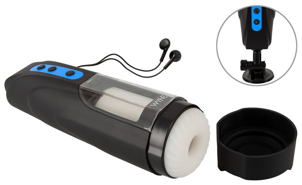 Masturbateur 10 fonctions – noir | WYNE
