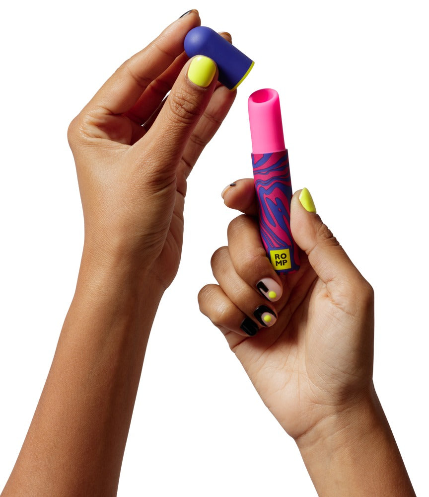 Vibrador especial Lipstick 7 funciones – azul | ROMP