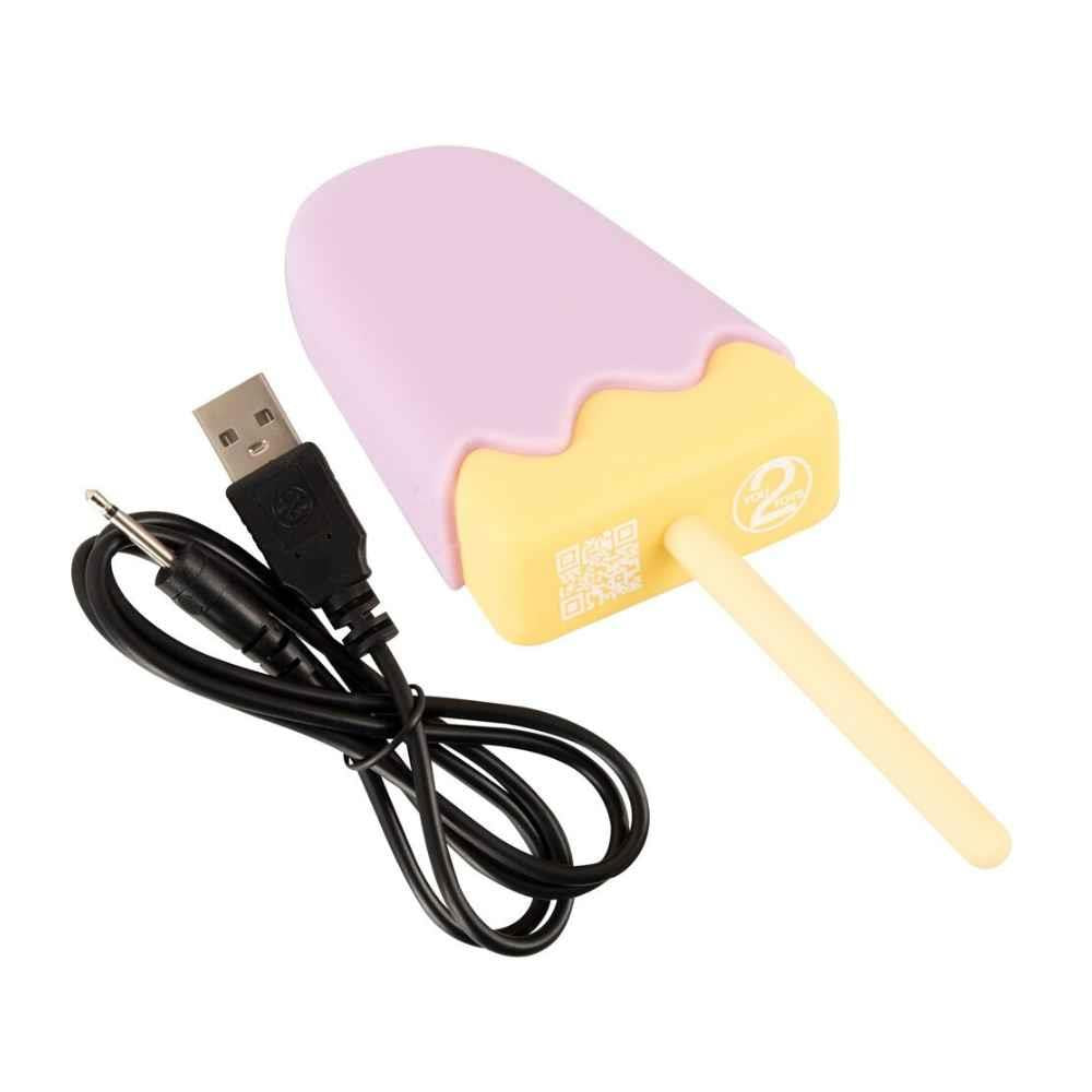 Vibratore speciale Popsicle 10 funzioni – ricaricabile, rosa
