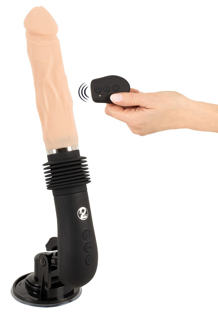 Sex machine Fucking 7 functions – remote control, black