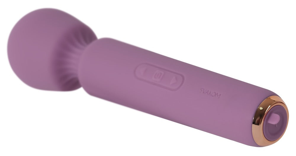 Wand massager Emma Neo 5 functions – app-controlled, purple | SVAKOM