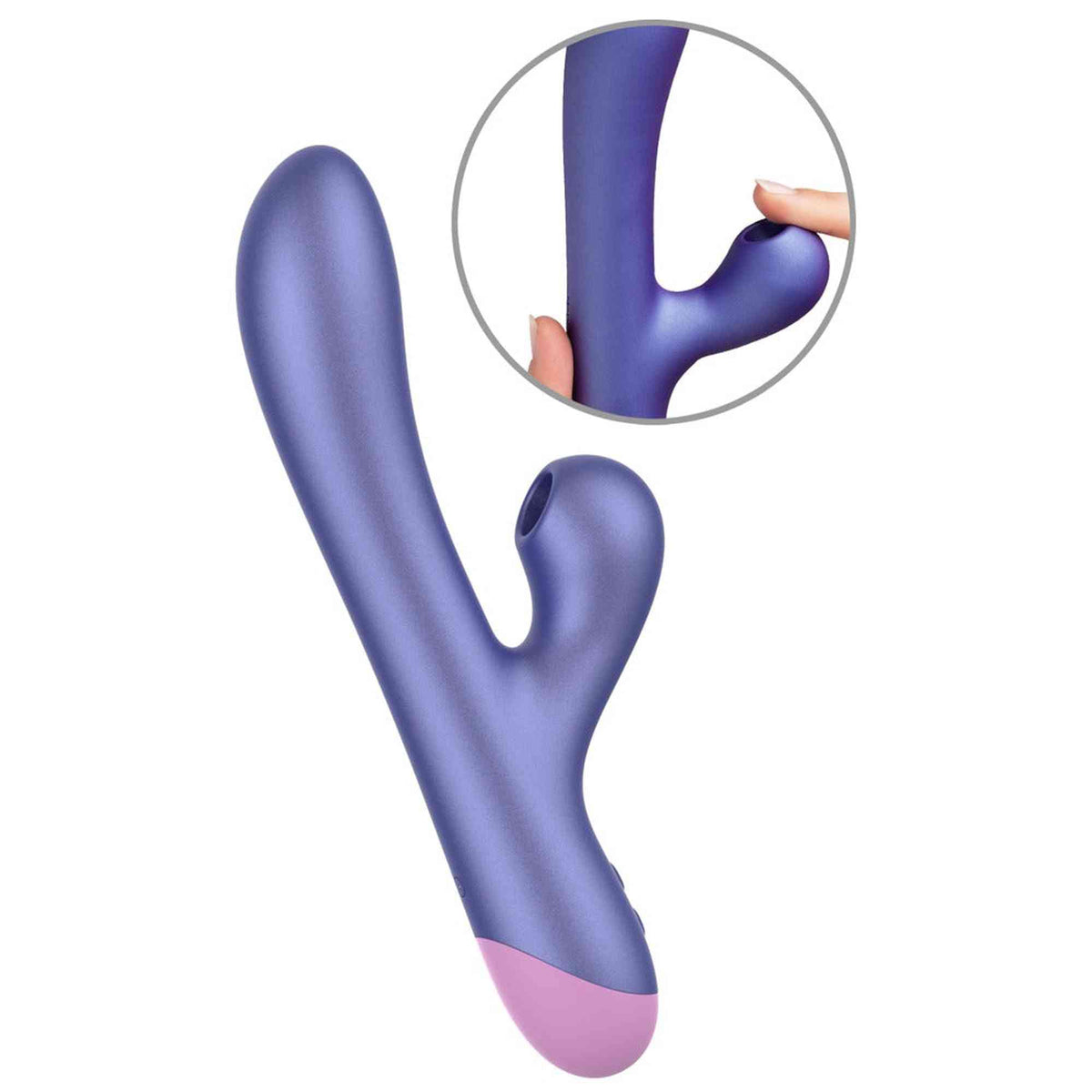 Vibromasseur rabbit Pulse 10 fonctions – violet | ROMP