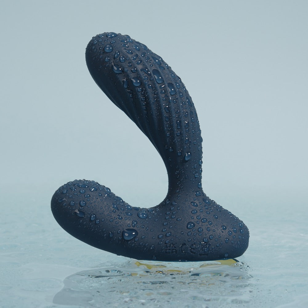 Vibrador anal Vick Neo 2 5 funções – controlado por app, preto | SVAKOM