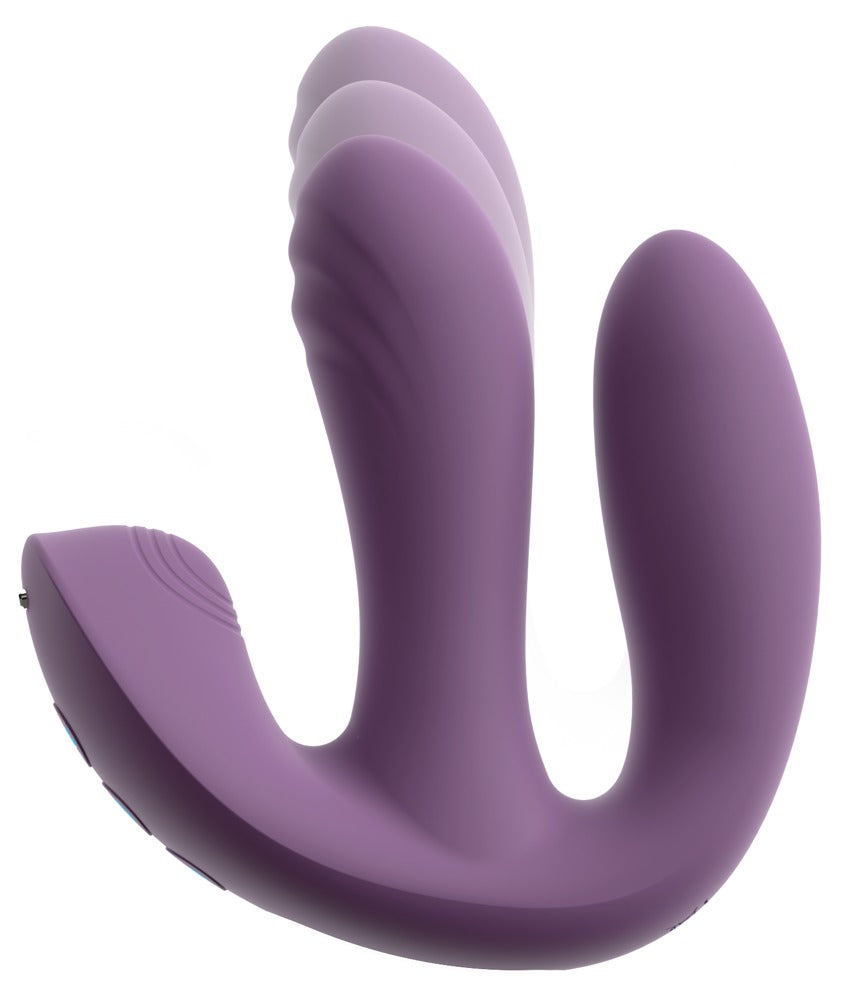 Special vibrator Mireva Triple 3 functions – remote control, purple | beau coeur