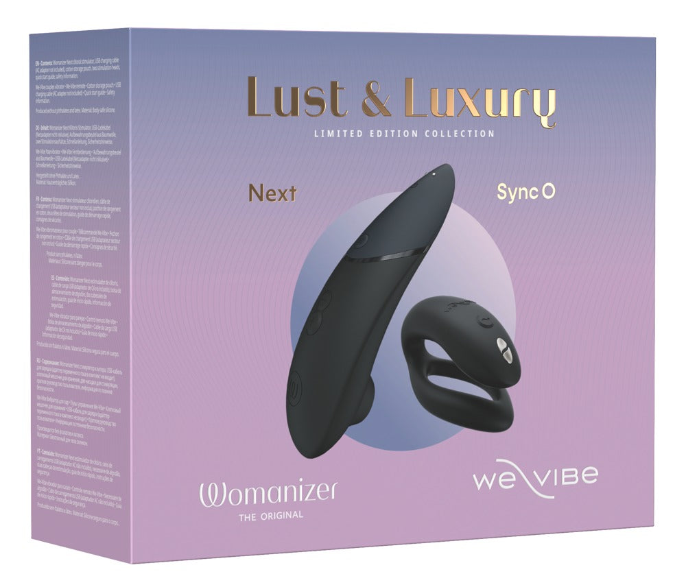 Stimolatore clitorideo Lust 14 funzioni – nero | Womanizer