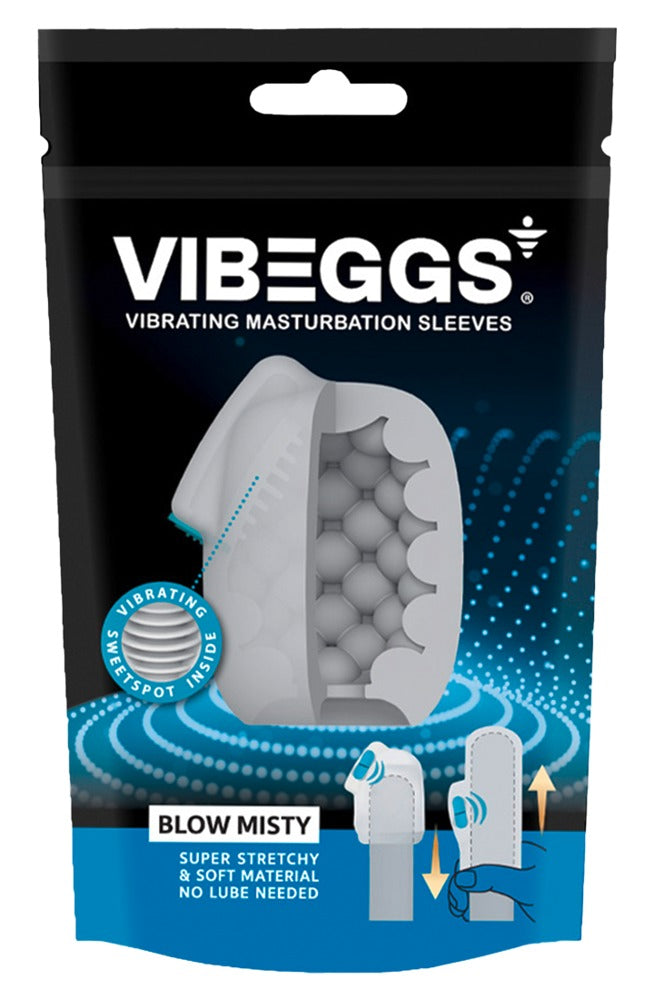 Œuf vibrant Vibeggs Blow Misty – blanc