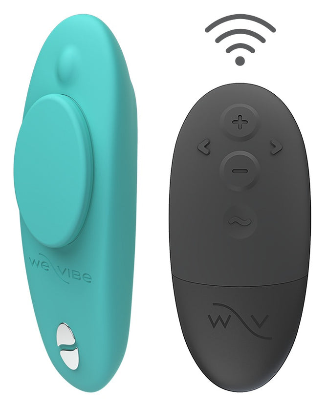 Vibrador especial Moxie+ 10 funciones – control por app, turquesa | We-Vibe