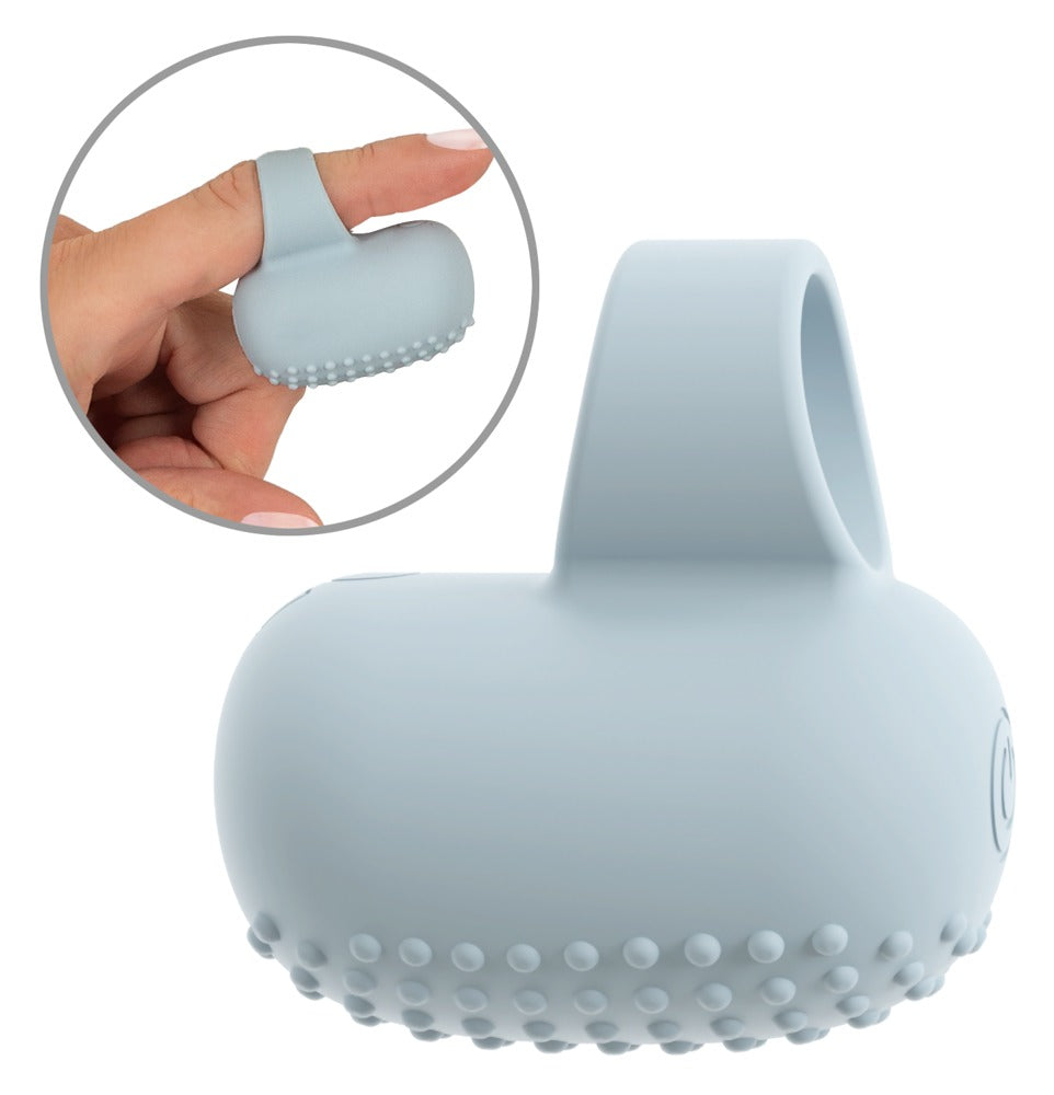 Finger vibrator Kiremo 10 functions – blue | beau coeur