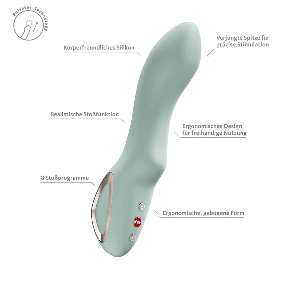 Vibratore realistico Stronic Dive 8 funzioni – verde | Fun Factory