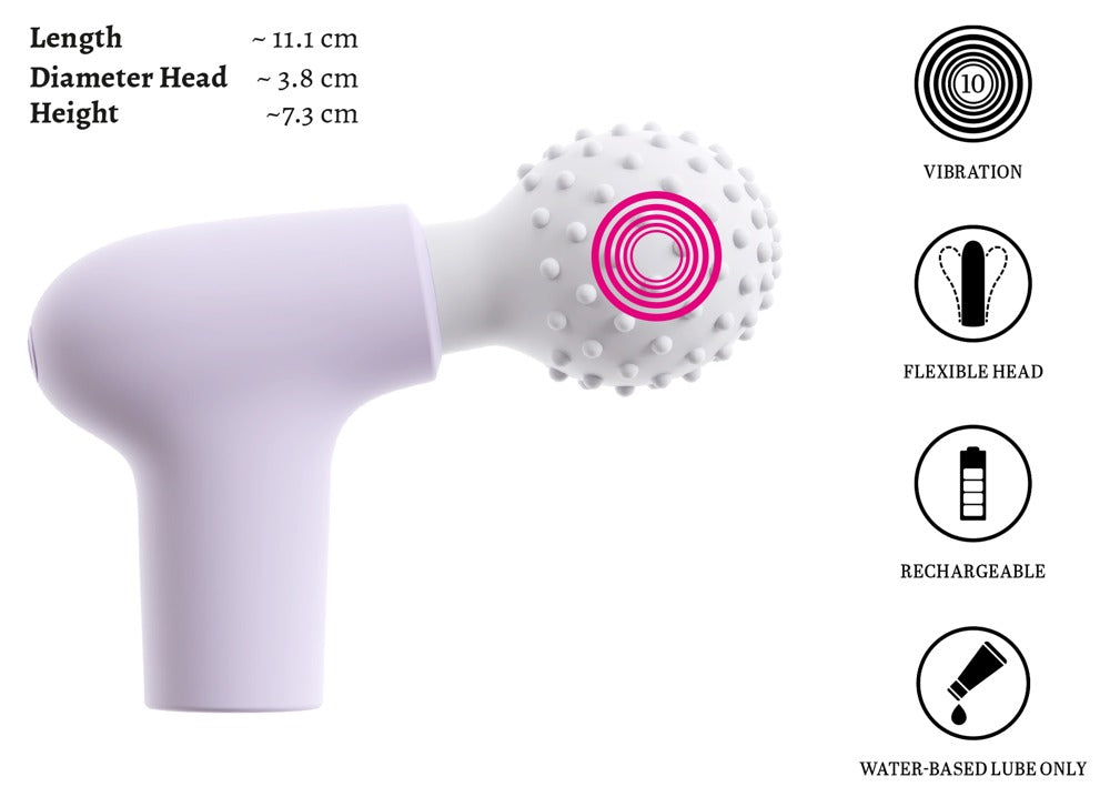 Special vibrator Rionex 10 functions – purple | beau coeur