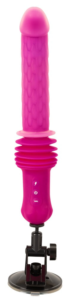Sex machine Fucking 10 funzioni – con telecomando, riscaldante, rosa