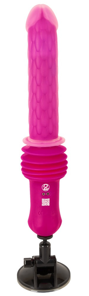 Sex machine Fucking 10 funzioni – con telecomando, riscaldante, rosa