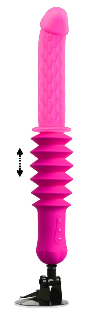 Sex machine Fucking 10 funzioni – con telecomando, riscaldante, rosa