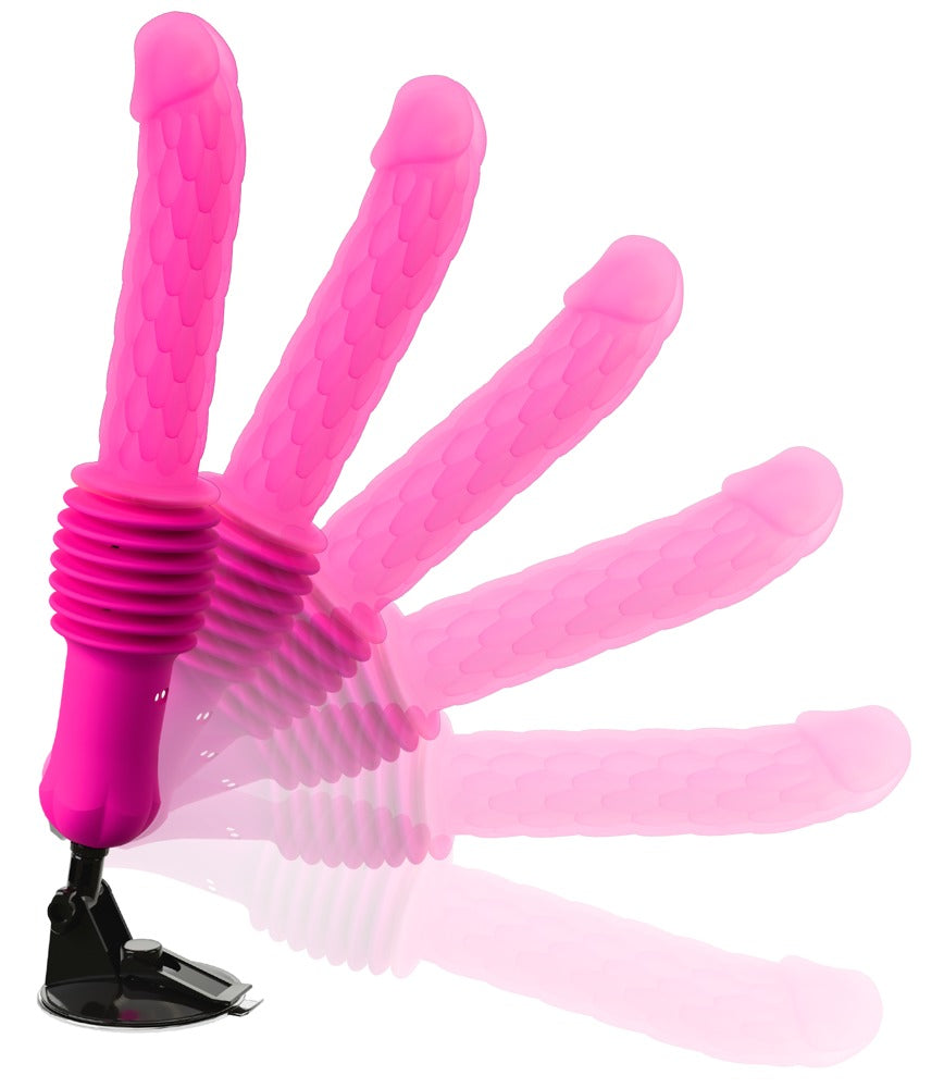 Sex machine Fucking 10 funzioni – con telecomando, riscaldante, rosa
