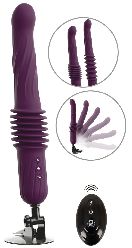 Machine à sexe Fucking 10 fonctions – avec télécommande, chauffante, violette