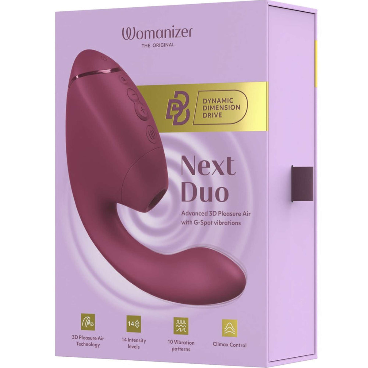 Stimolatore clitorideo Next Duo 10 funzioni | Womanizer
